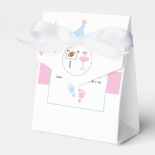 Touchdowns oder Tutus Geschlecht Enthüllungsfeier Geschenkschachtel