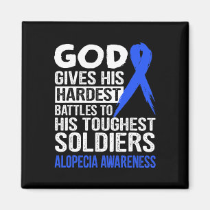 Touchest Soldiers Alopezie Bewusstsein T Magnet