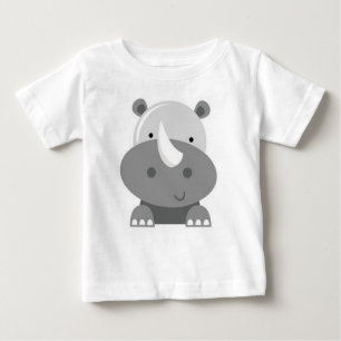 Toucho Vintages Babyrhino-T-Shirt Baby T-shirt