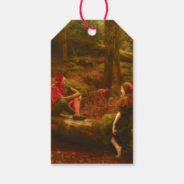 Touchstone und Audrey (von John Collier) Geschenkanhänger