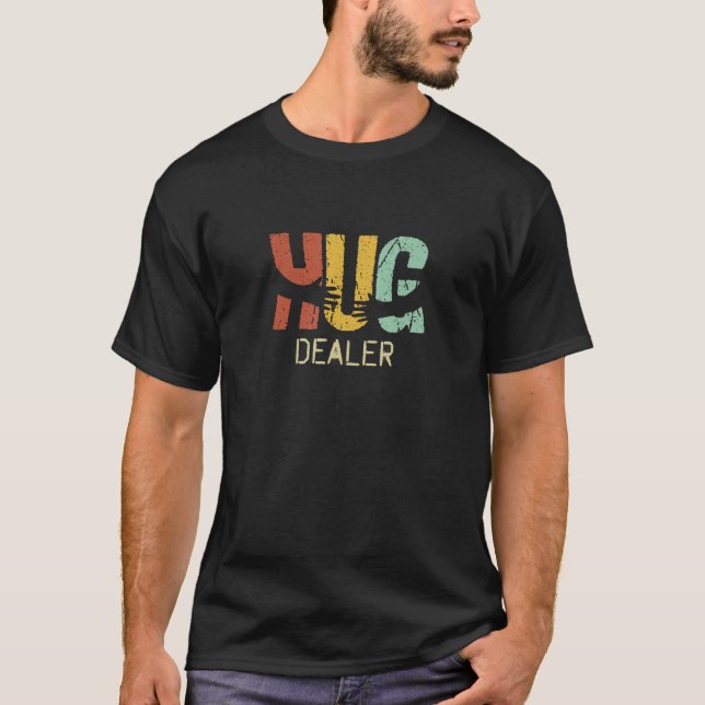 Touchy Feely Hug Dealer Pun  Big Bear Hugger T-Shirt (Vorderseite)