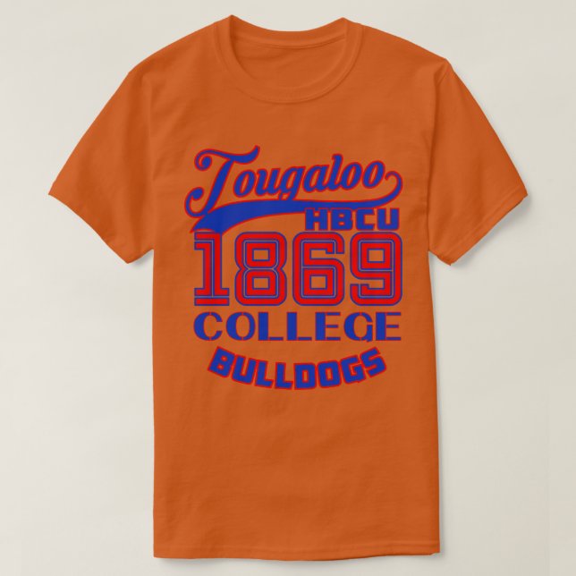 Tougaloo 1869 Uni Bekleidung 6 T-Shirt (Design vorne)