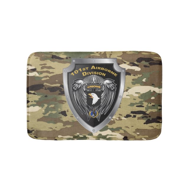 Tough 101. Im Flugzeug Division Air Assault Badematte (Vorderseite)