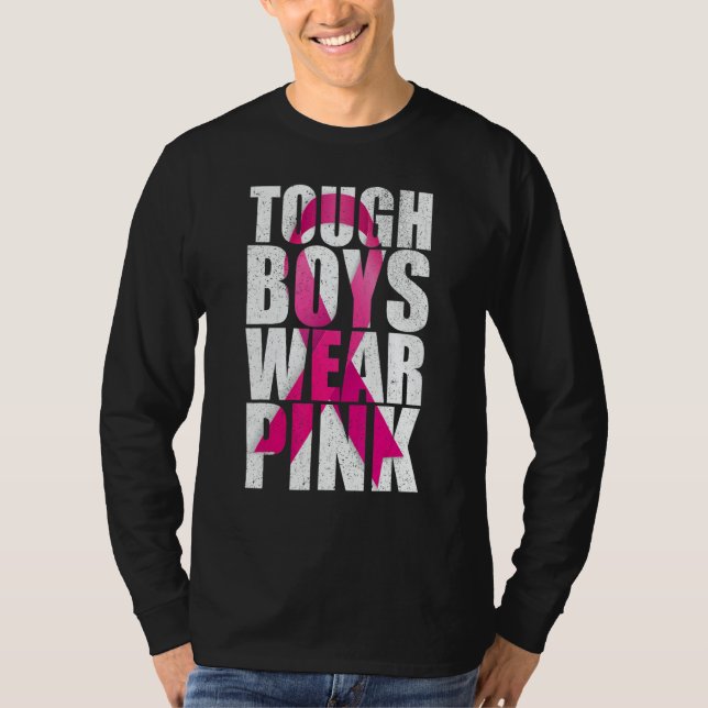 Tough Boys Wear Pink Cool Pink T-Shirt (Vorderseite)