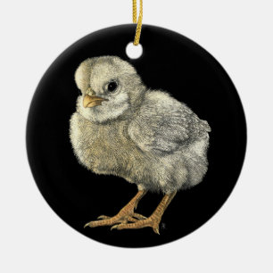 Tough Chick Keramik Ornament