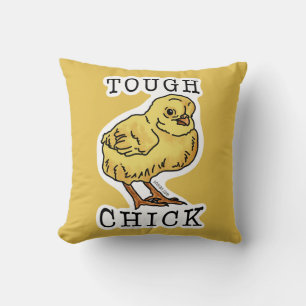 Tough Chick Kissen