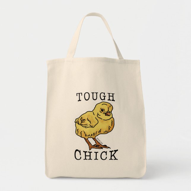 Tough Chick Tragetasche (Vorne)