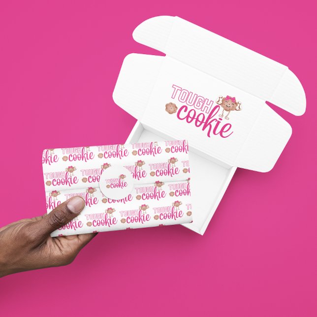 Tough Cookie Tissue Seidenpapier (Let someone special know they are strong with this, "Tough Cookie" tissue paper! )
