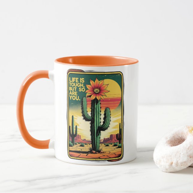 Tough like life tasse (Mit Donut)