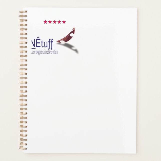 Tough Mind, Strong Plans – Motivational Planner De Planer (Vorderseite)