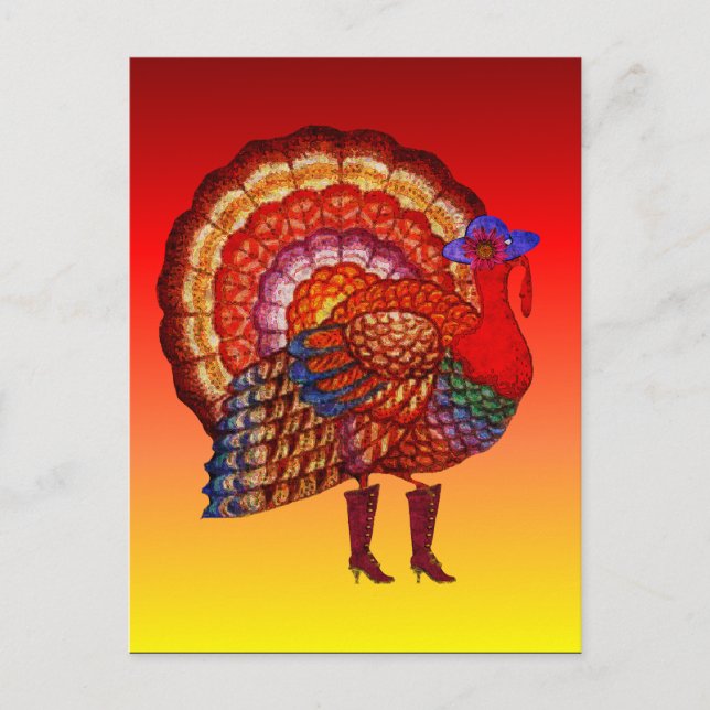 Tough Old Bird Postkarte (Vorderseite)