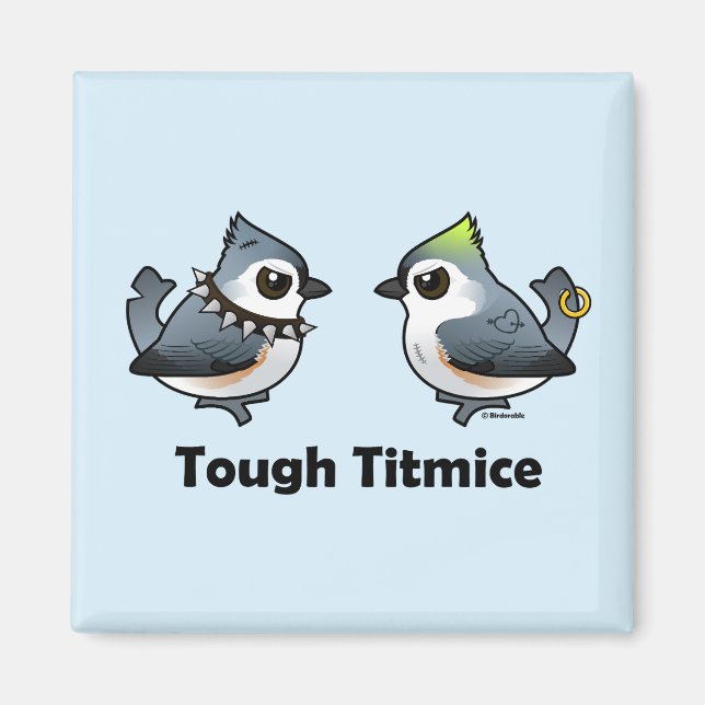 Tough Titmice Magnet (Vorne)