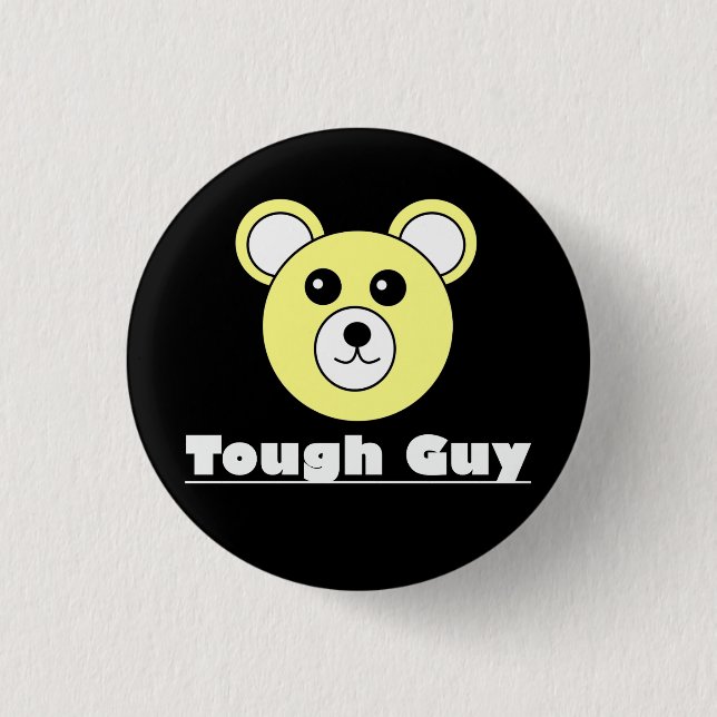 Tough Typ Funky Button (Vorderseite)
