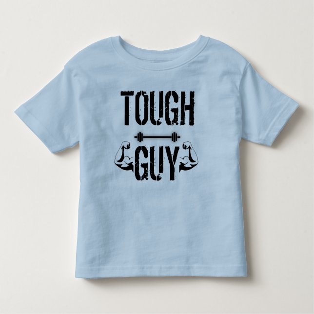 "Tough Typ" - Kleinkind-T-Shirt Kleinkind T-shirt (Vorderseite)