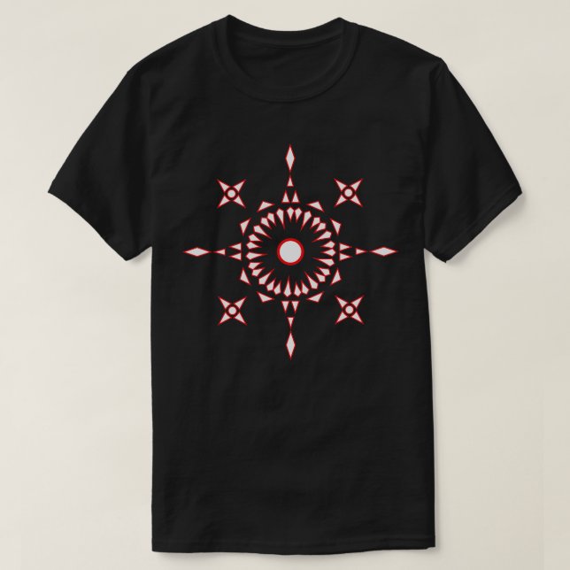 Touhou Hitbox (weiß) T-Shirt (Design vorne)