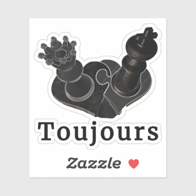 Toujours Sticker (Blatt)