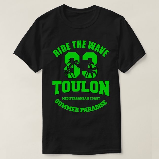 Toulon France T-Shirt (Design vorne)