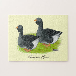 Toulouse Dewlap Geese Puzzle