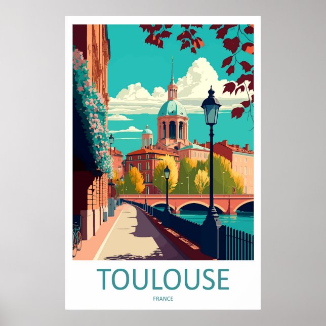 Toulouse France Poster (Vorne)