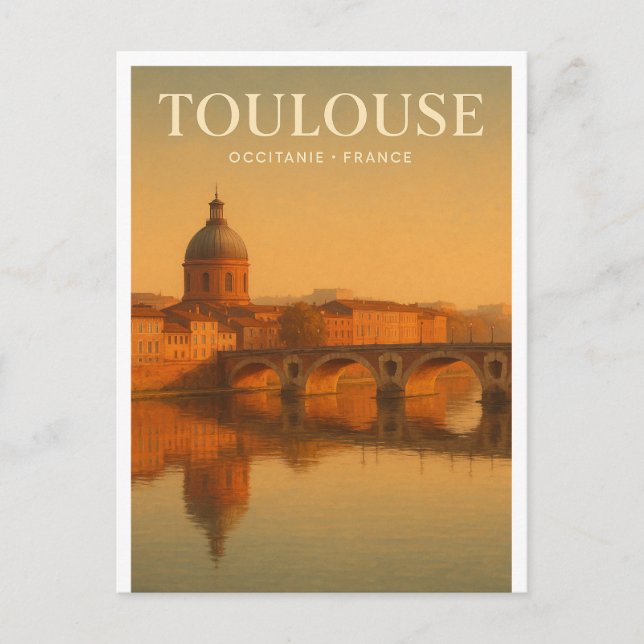 Toulouse — France travel 2026 Postkarte (Vorderseite)