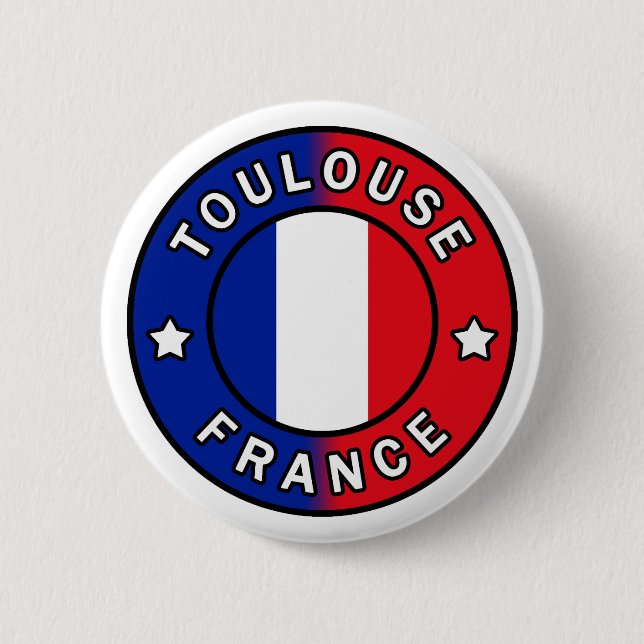 Toulouse Frankreich Button (Vorderseite)