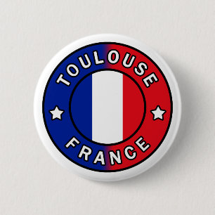 Toulouse Frankreich Button