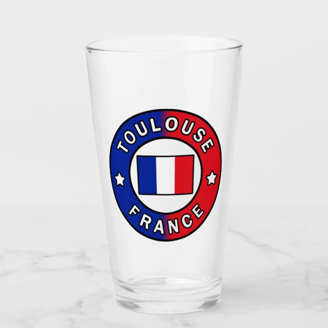 Toulouse Frankreich Glas (Vorderseite)
