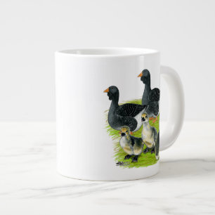 Toulouse Goose Family Jumbo-Tasse