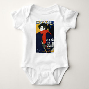 Toulouse-Lautrec Ambassadeurs Aristide Bruant Baby Strampler