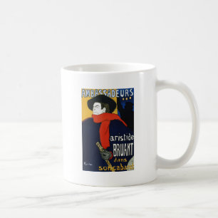 Toulouse-Lautrec Ambassadeurs Aristide Bruant Tasse