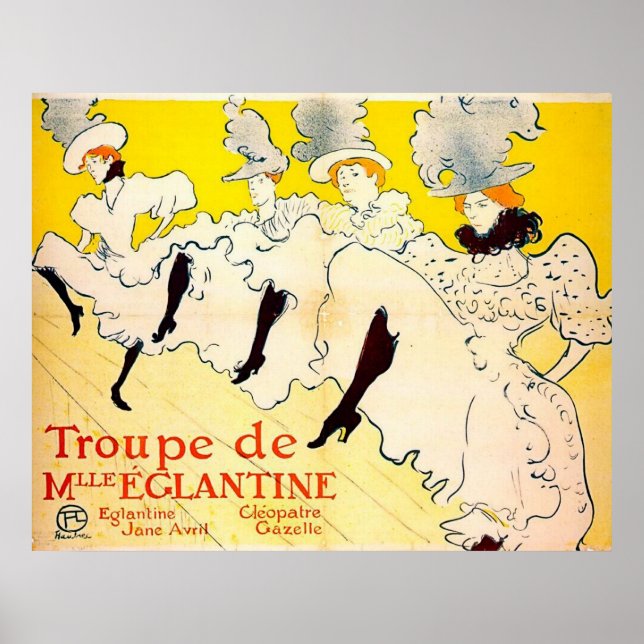 Toulouse-Lautrec Art Nouveau Poster (Vorne)