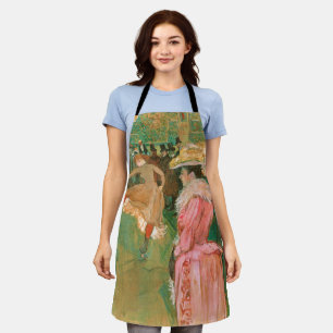 Toulouse-Lautrec - Auf dem Weg zum Tanz Schürze