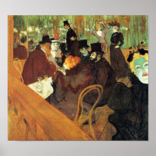 Toulouse-Lautrec: Auf der Moulin-Rouge Poster