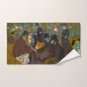 Toulouse-Lautrec - Auf der Strecke Badhandtuch Set