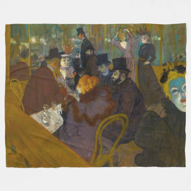 Toulouse-Lautrec - Auf der Strecke Fleecedecke (Vorderseite (Horizontal))