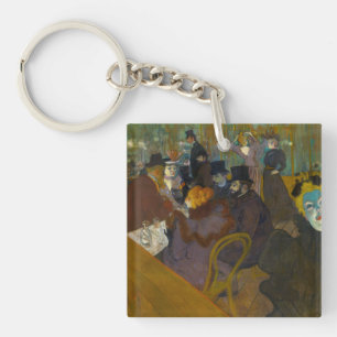 Toulouse-Lautrec - Auf der Strecke Schlüsselanhänger