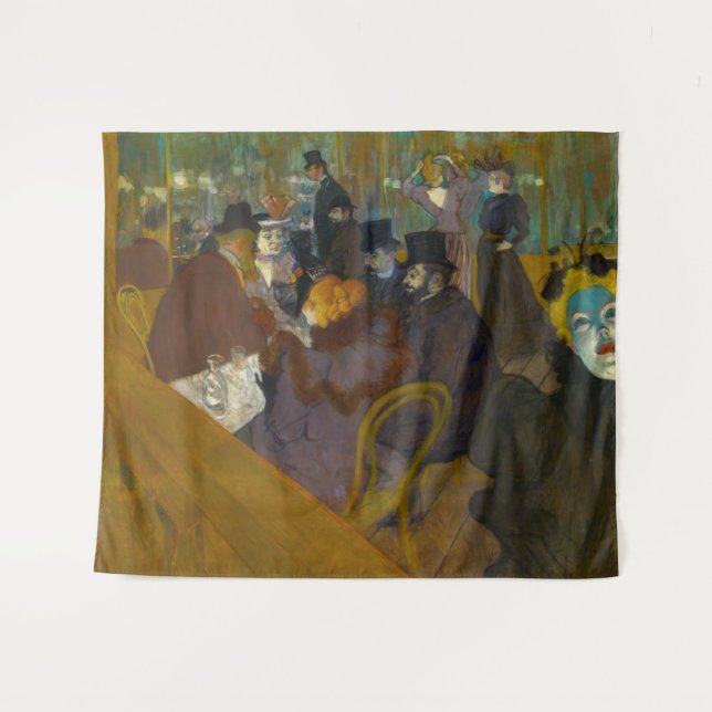 Toulouse-Lautrec - Auf der Strecke Wandteppich (Vorderseite (Horizontal))