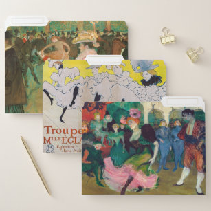 Toulouse-Lautrec - Auswahl der Meisterwerke Papiermappe