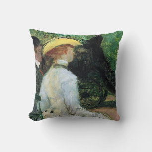 Toulouse-Lautrec - Boise de Boulogne Kissen