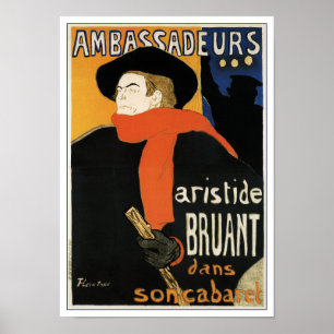 Toulouse-Lautrec: Botschafter Poster