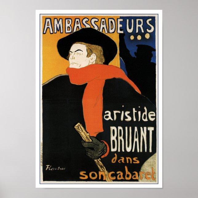 Toulouse-Lautrec: Botschafter Poster (Vorne)