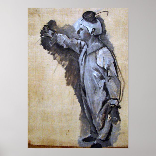 Toulouse-Lautrec - Clown 1886 Poster (Vorne)