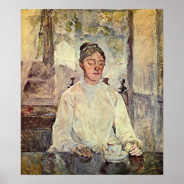 Toulouse-Lautrec - Comtesse Adele Zoe Poster (Vorne)