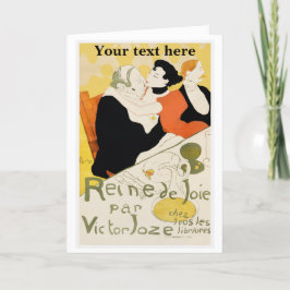Toulouse-Lautrec Danke-Card Dankeskarte