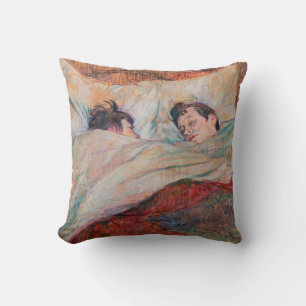 Toulouse-Lautrec - Das Bett Kissen