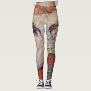 Toulouse-Lautrec - Das Bett Leggings