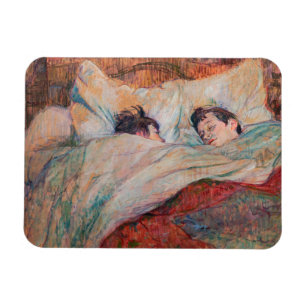 Toulouse-Lautrec - Das Bett Magnet