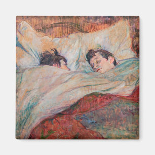 Toulouse-Lautrec - Das Bett Magnet