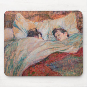 Toulouse-Lautrec - Das Bett Mousepad