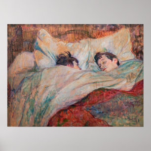 Toulouse-Lautrec - Das Bett Poster